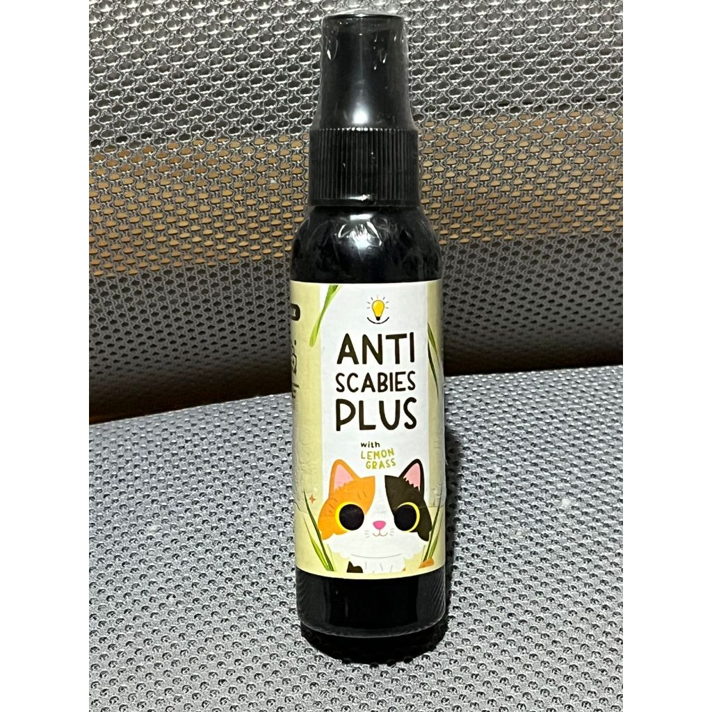 Anti Scabies Plus Obat Semprot Jamur Kucing Scabies Kucing 100ml