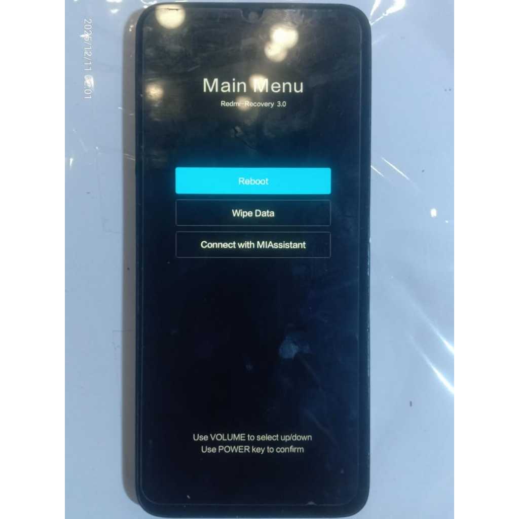 lcd + frame copotan redmi 9c