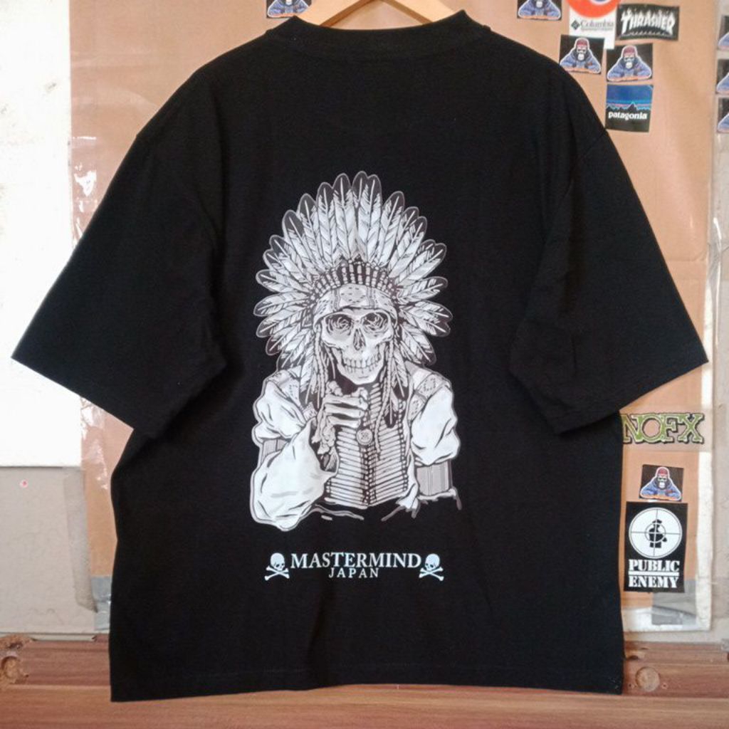 MASTERMIND JAPAN [Indiana Skull] t-shirt size S fit L private collection ORIGINAL