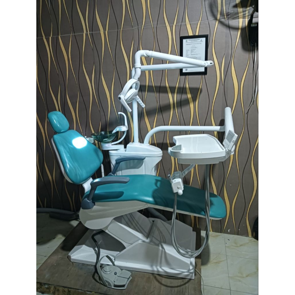 DENTAL UNIT SECOND CX 8000 LAMPU LED/DENTAL UNIT SECOND BERKUALITAS PAKET KOMPLETE MURAH
