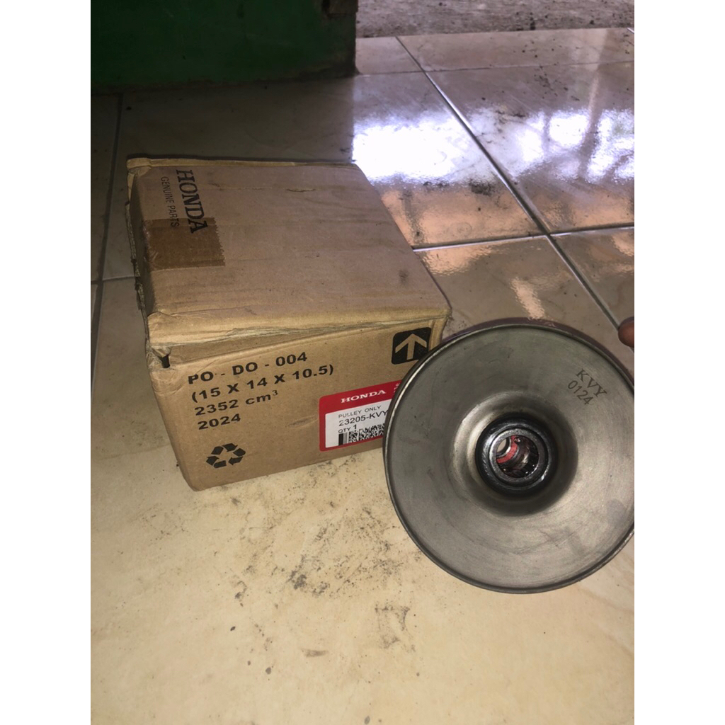 pully belakang beat karbu ori