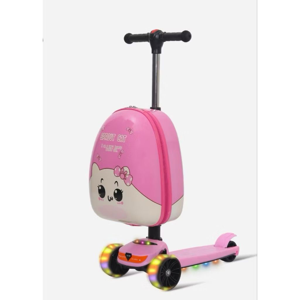 Skuter Anak ET HB 217 Koper Bagasi Depan / SCOOTER ET HB217 (KOPER) EXOTIC