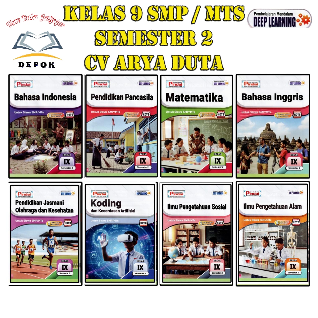 LKS Pindai Kelas 9 SMP Semester 2 2026 Arya Duta