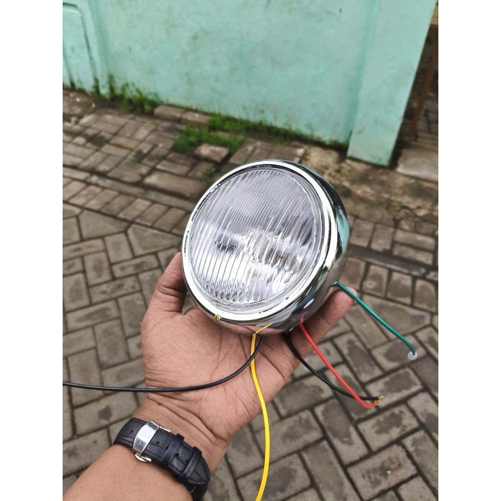rep lektor depan honda c70 /lampu depan c70 /head lampu c70