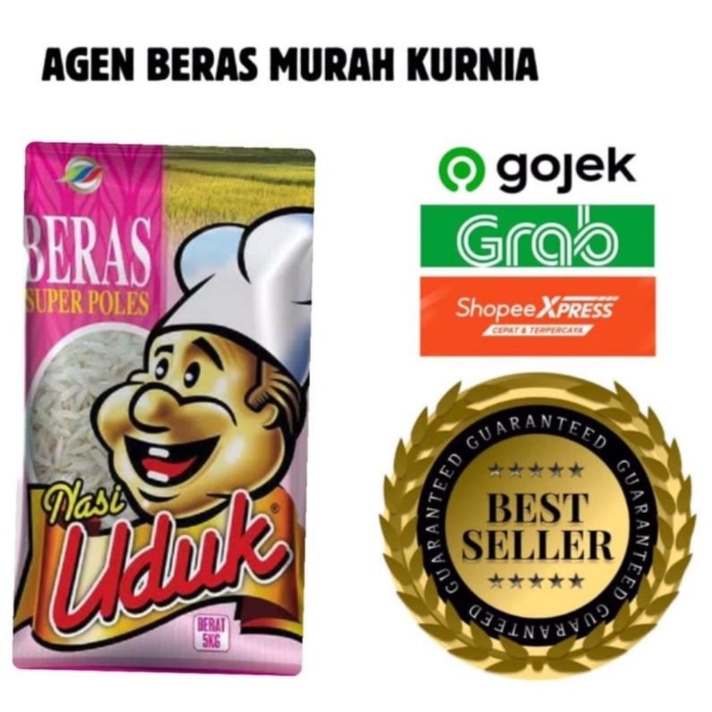 BERAS PREMIUM NASI UDUK PINK 25KG (INSTAN)