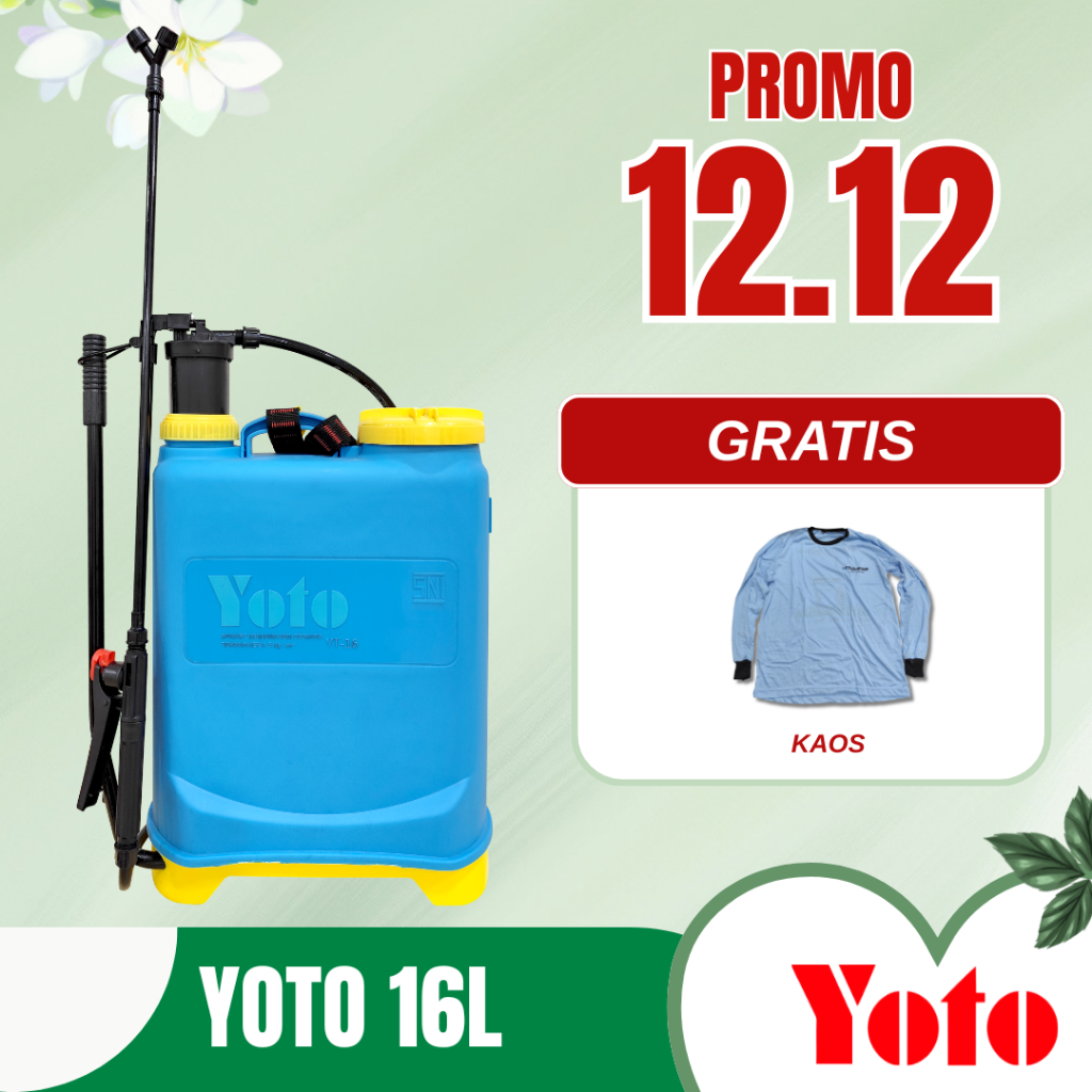 YOTO 16 Liter (YT-16) - Manual Sprayer