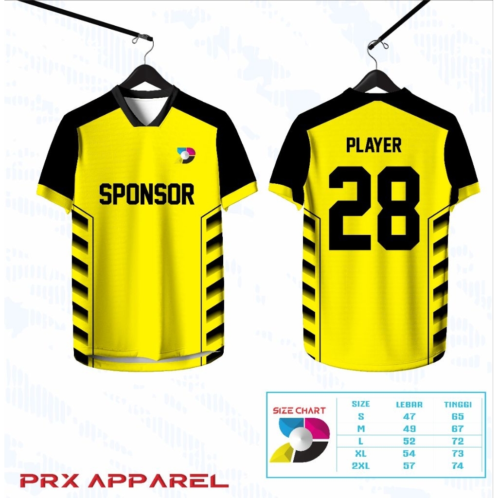 JERSEY FUTSAL CUSTOM DESIGN UKURAN DEWASA