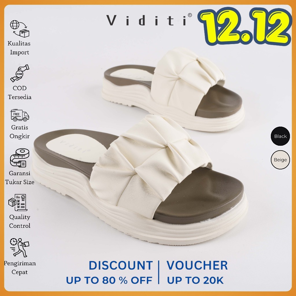 Viditi Vela | Shoes | Sepatu Import Wanita | Tumit | Sandal | Polos