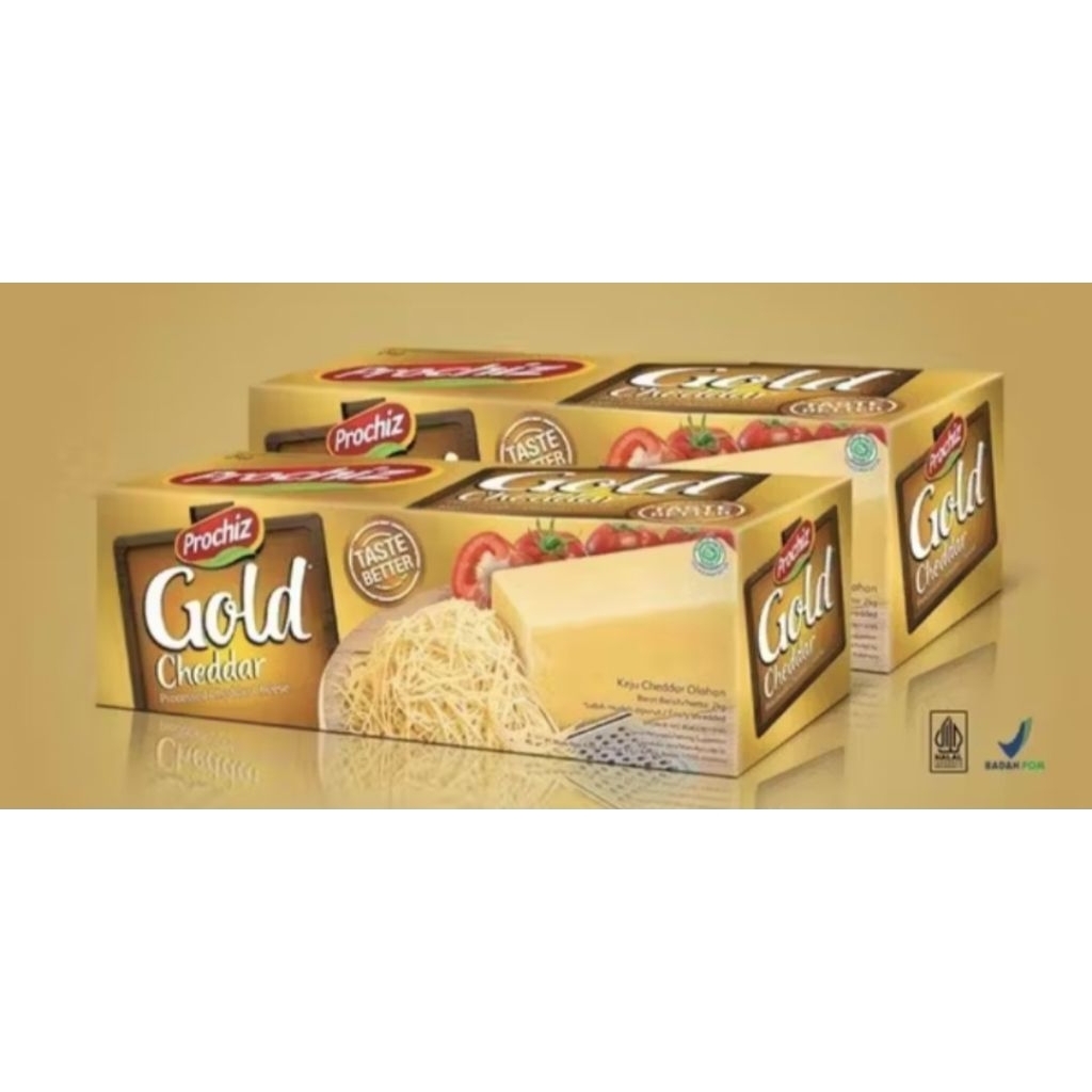 Prochiz Gold 2kg - Keju Cheddar Prochiz Gold - Keju Prochiz Gold 2kg