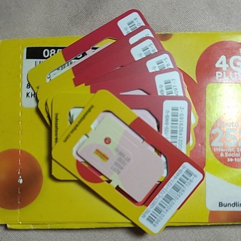 SimCard Bekas Tidak Aktif Kadaluarsa buat prakarya kerajinan