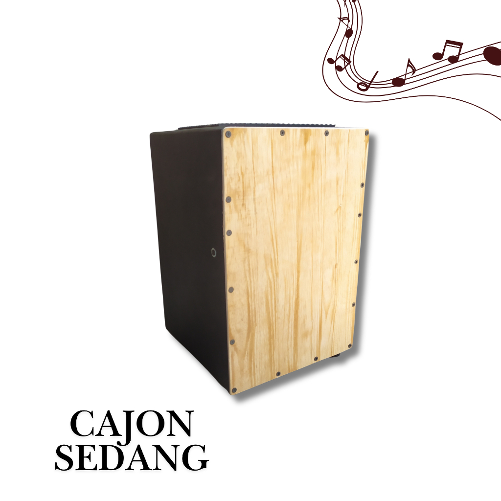 ALAT MUSIK CAJON SEDANG - CAJON UNTUK LATIHAN - CAJON DRUM BOX AKUSTIK