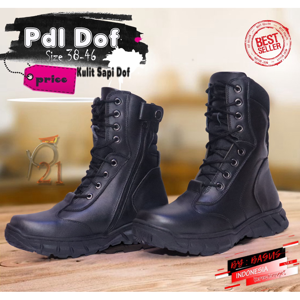 Sepatu P21- Sepatu Pdl Polisi/ Sepatu Pdl Satpam/ Sepatu Pdl