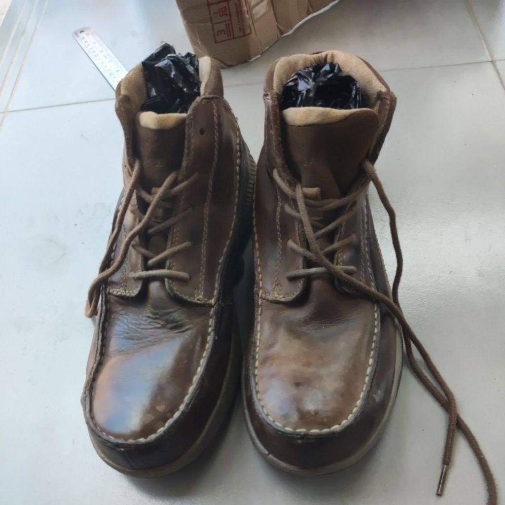 sepatu boots safety Cody James bekas zise 44.45 insole 29