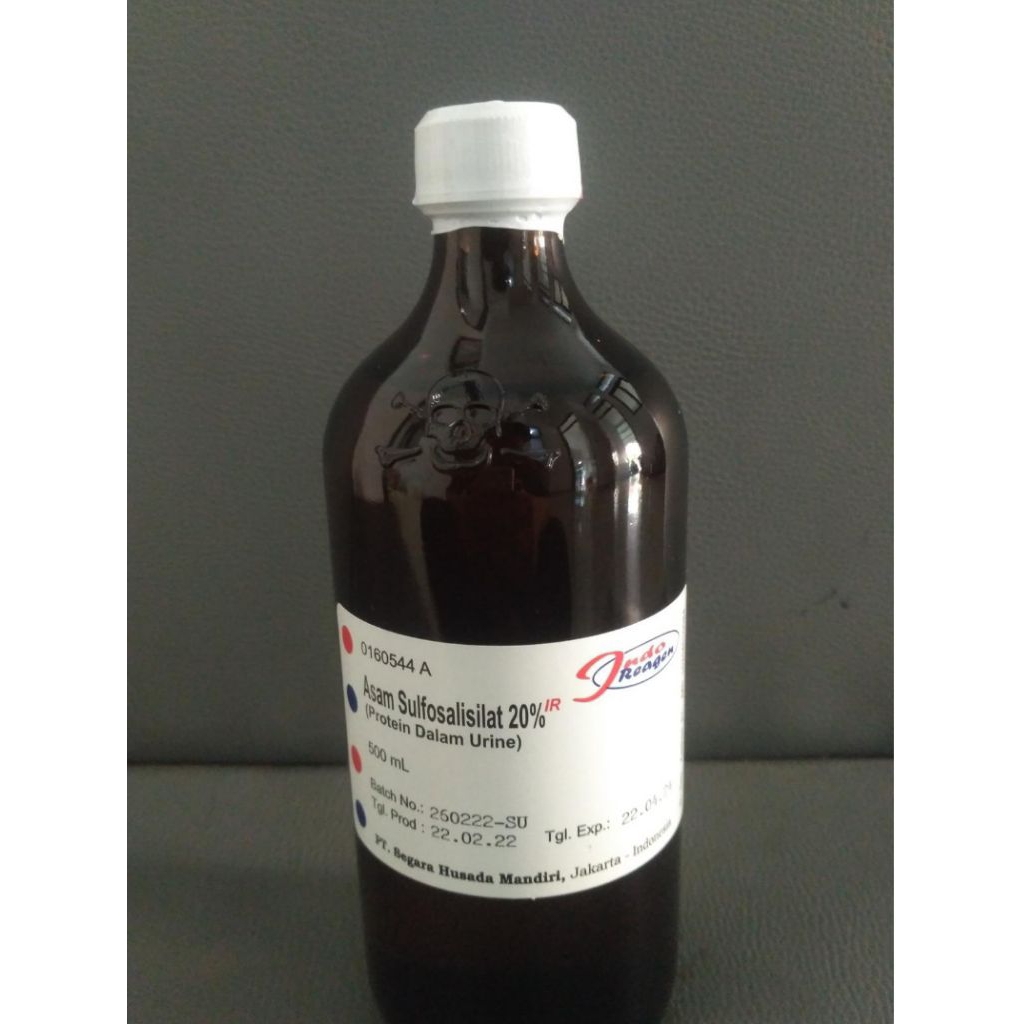Asam Sulfosalisilat 20% 500ml  Indoreagen