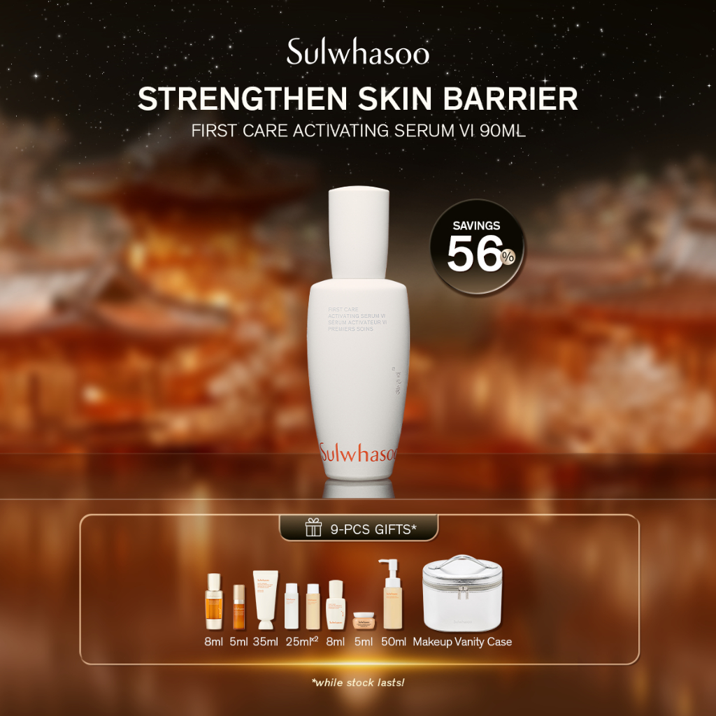 [12.12 Special Set] Sulwhasoo First Care Activating Serum VI 90ml - Serum Anti Aging, Essence, Boost