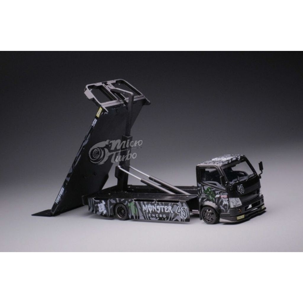 Micro Turbo Custom Tow Truck Monster Energy