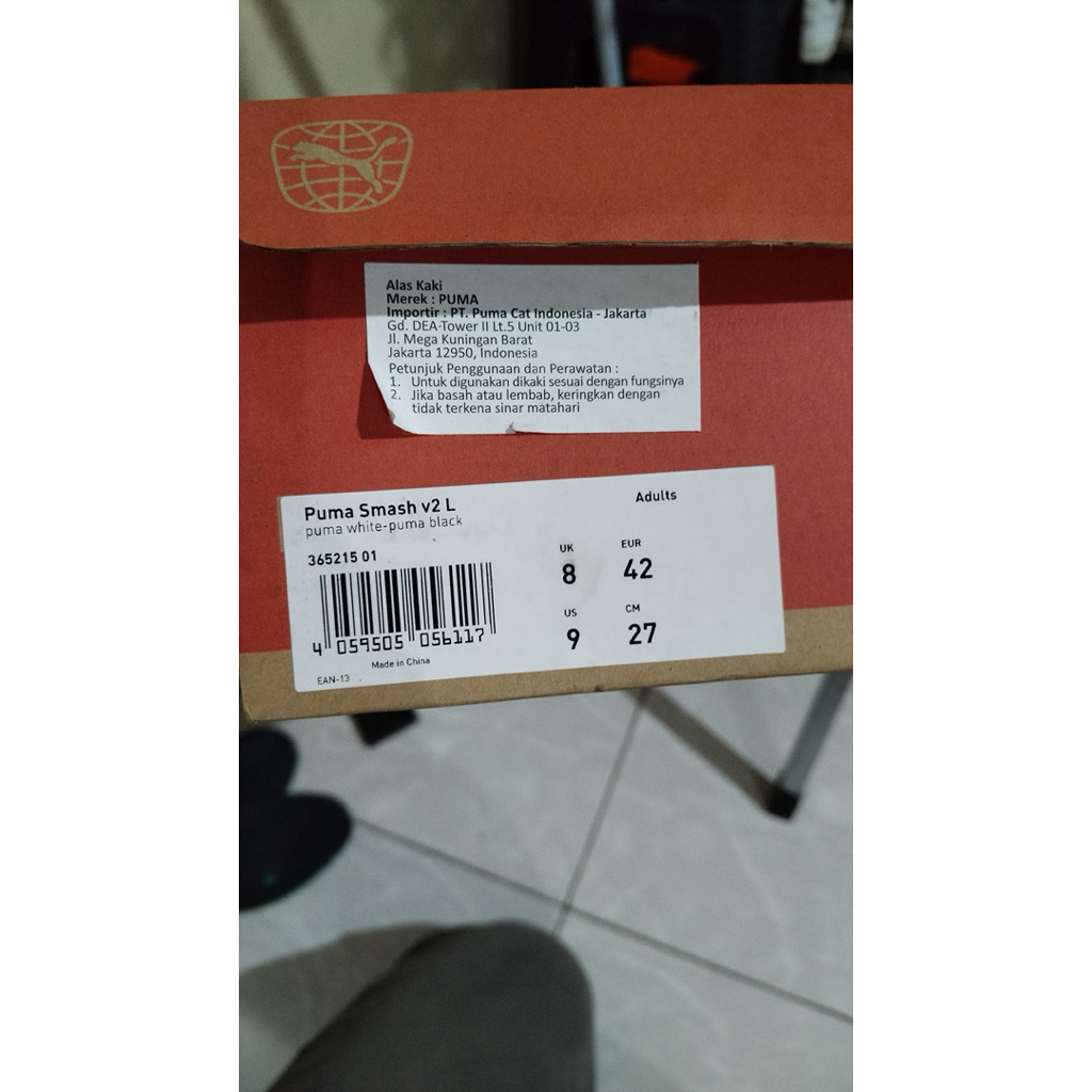 PUMA SMASH SIZE 42
