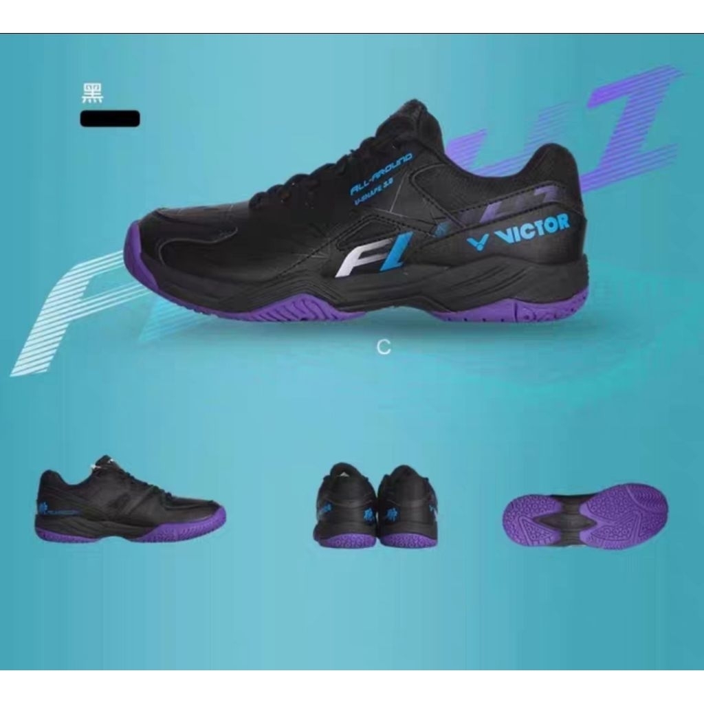 *Victor A 170II & A230 sepatu badminton original 100%