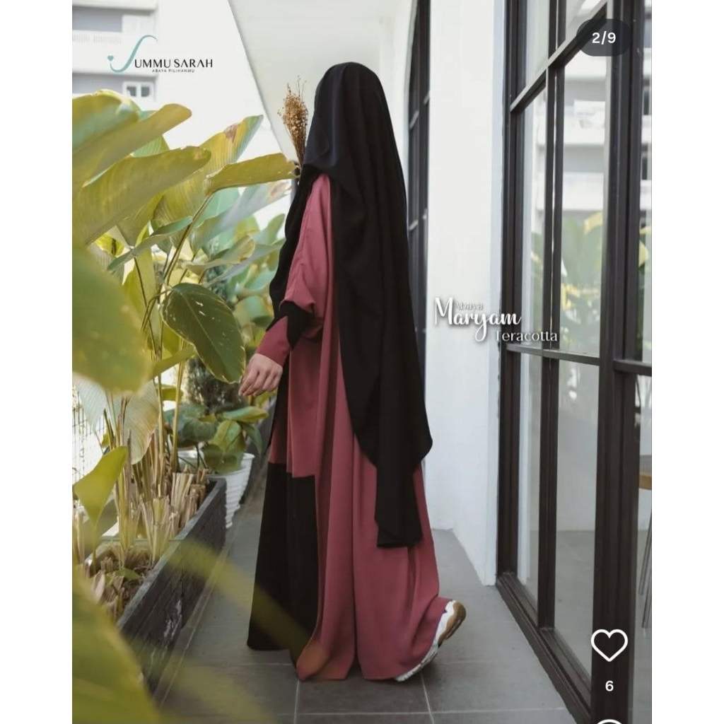 Preloved Ummu Sarah (Maryam Abaya)