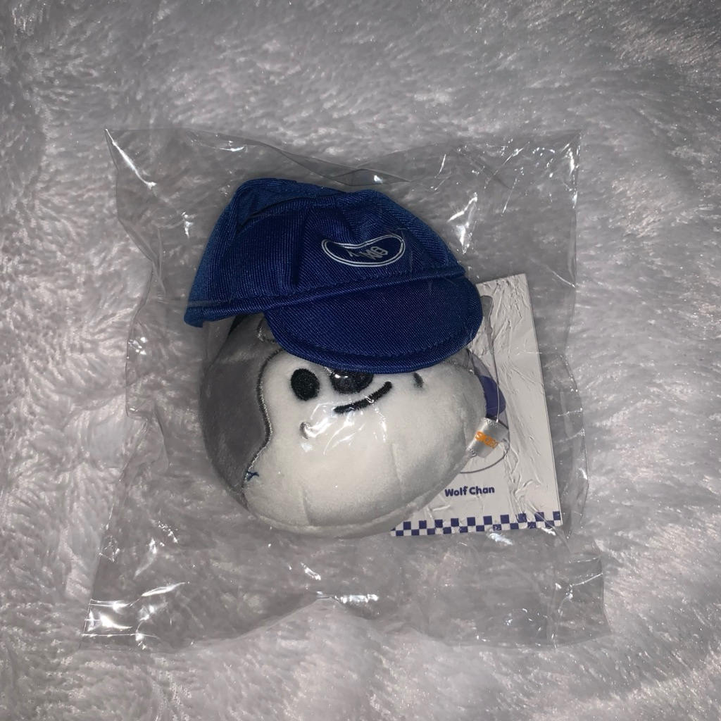 READY STOCK SKZOO Karma Wolfchan Ballcap Pop Up | SKZOO Micro Wolfchan