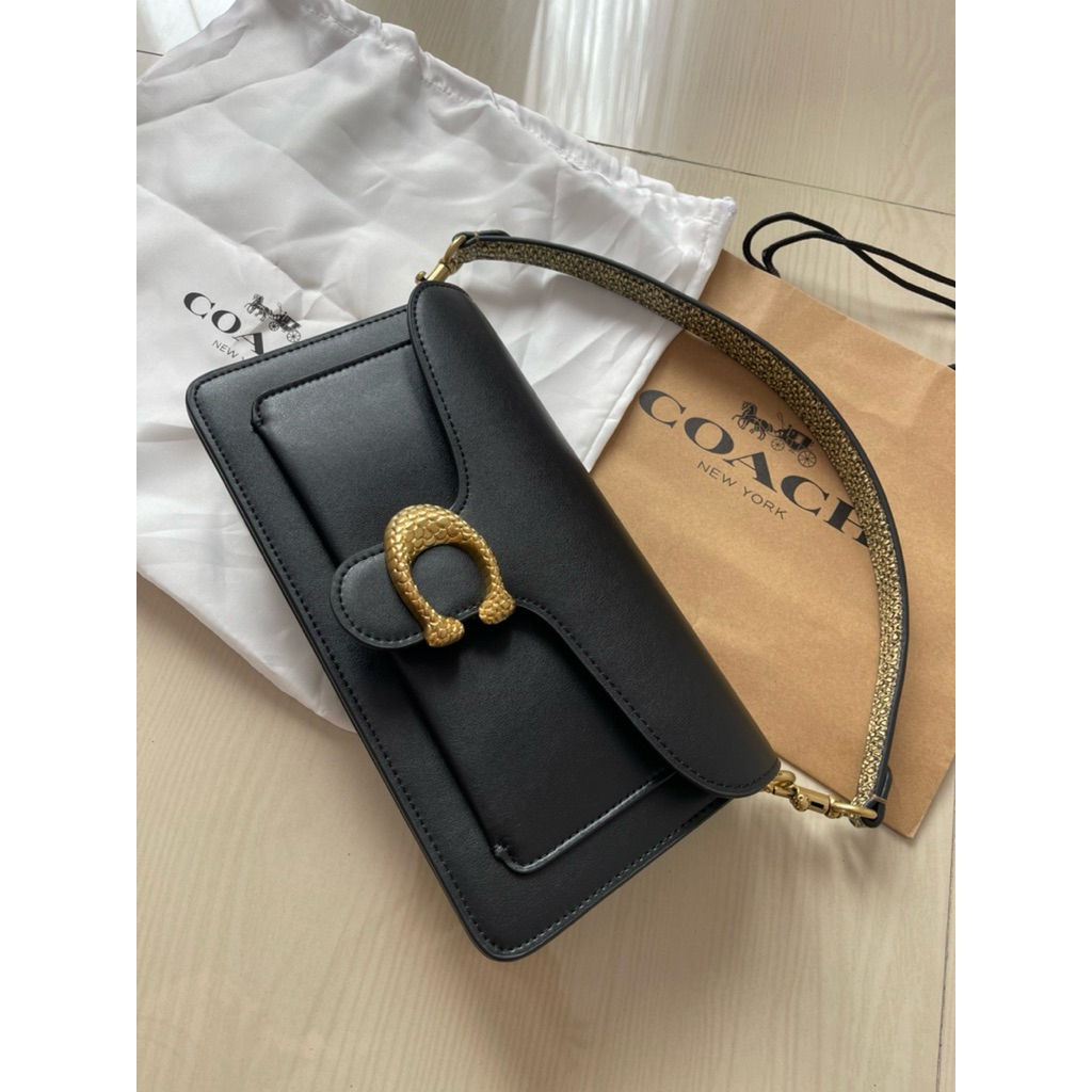 Tas coach New Year Tabby 26 with snake skin Limited edition KW 1:1 sesuai gambar