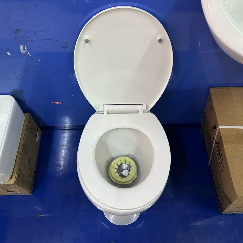 Closet Duduk Volk C507 Kloset Toilet Siram Single Bowl Volk Kloset Duduk Co