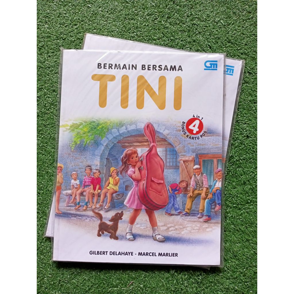 Bermain Bersama Tini (4in1 Bonus Kartu Pos) (Ori, New, Segel)