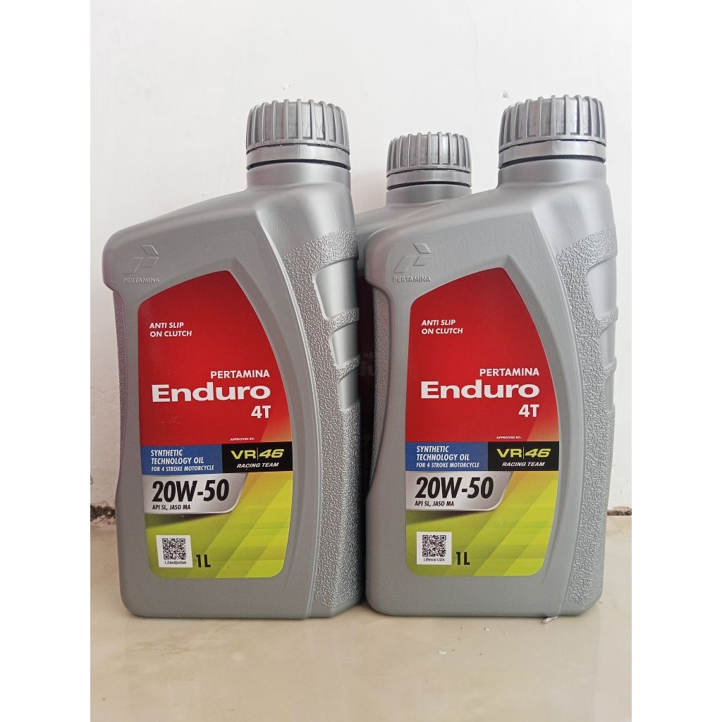 #OLI ENDURO PERTAMINA 4T 20W-50. 1LITER#
