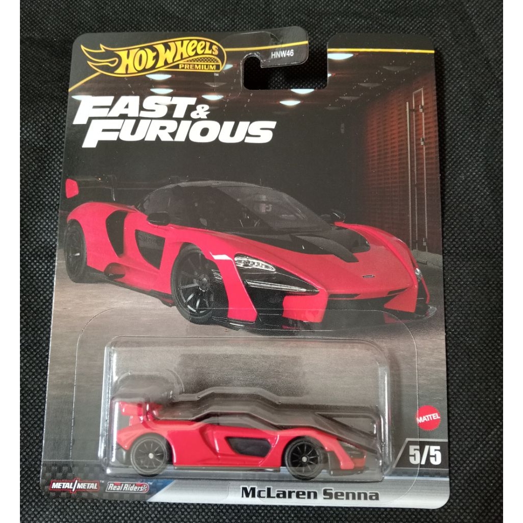 HOT WHEELS FAST FURIOUS MCLAREN SENNA