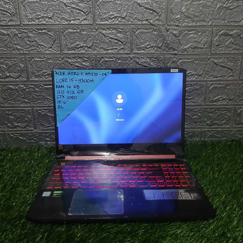 ACER GAMING NITRO 5 AN5-54 CORE I5 -9300H