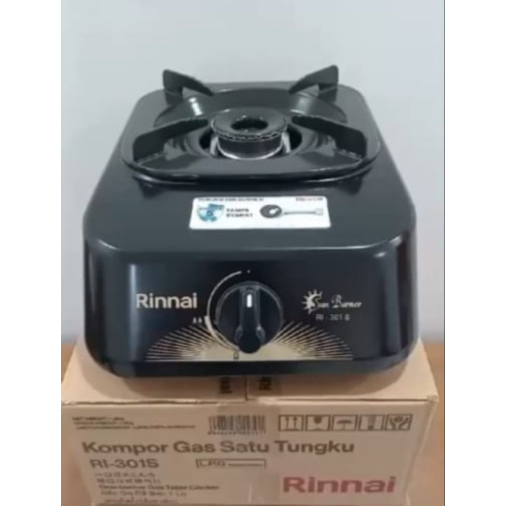 RINNAI Kompor Gas 1 Tungku Sun Burner RI-301S RI 301S