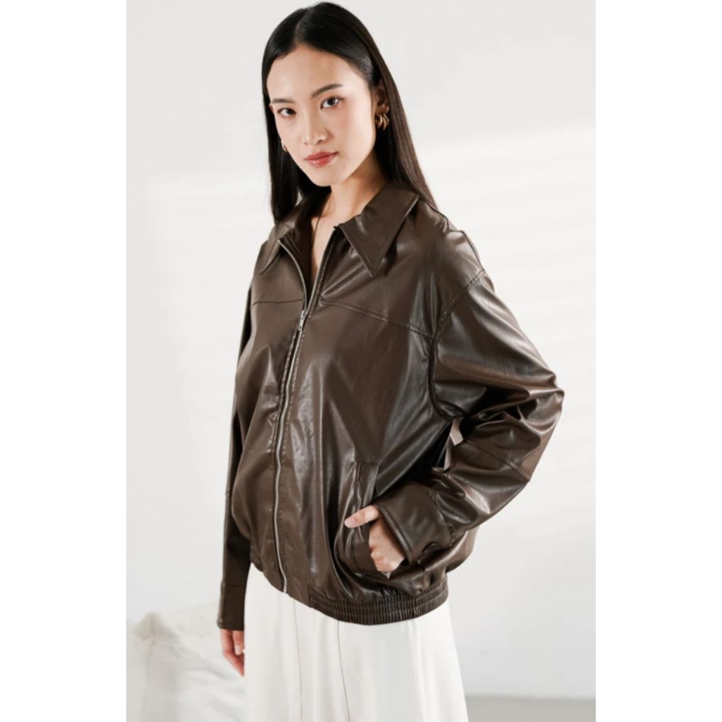 This Is April, Nawal Outer jaket Brown (ORI)