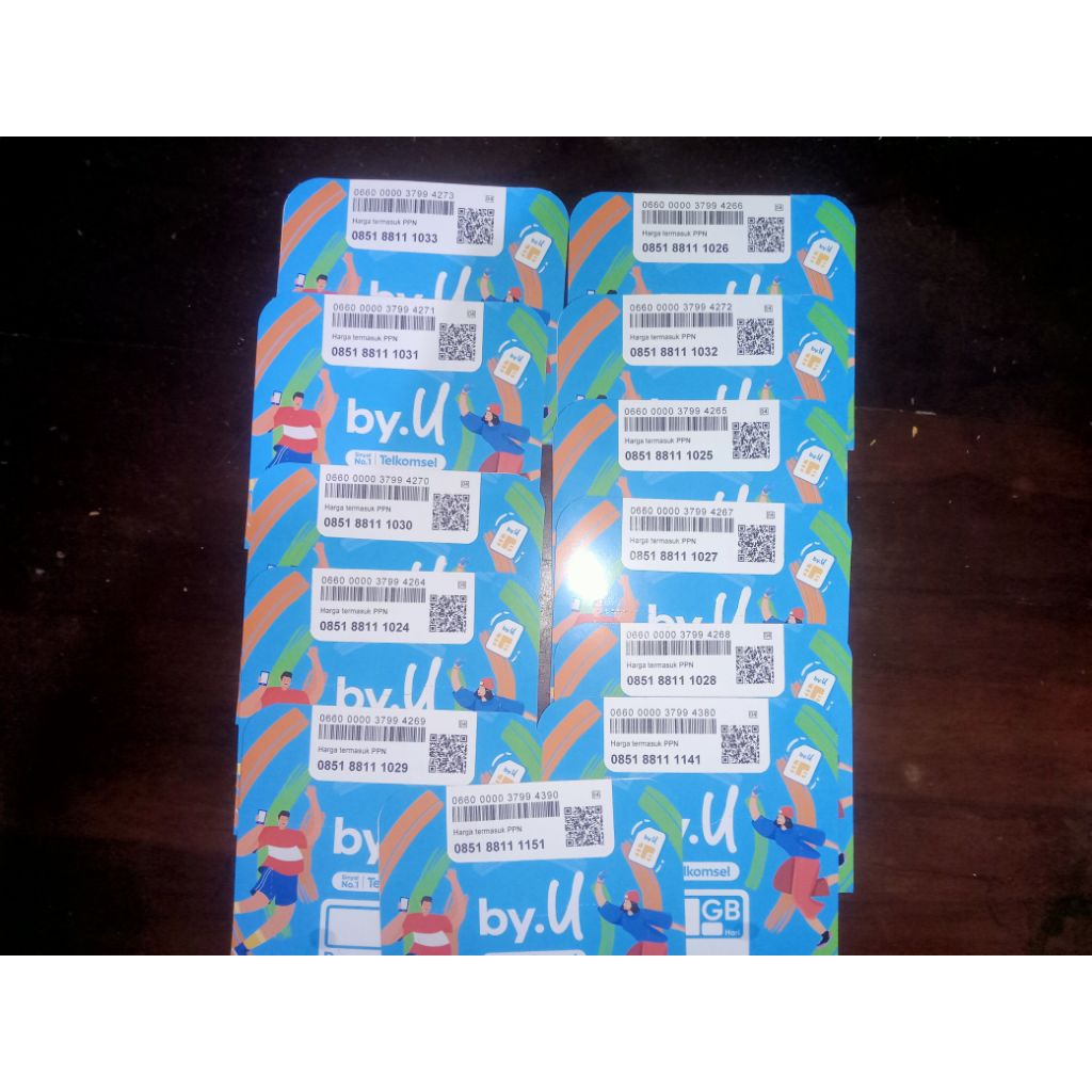 NOMOR CANTIK BYU 3GB 30HARI EXP 1TAHUN HARGA PALING MURAH
