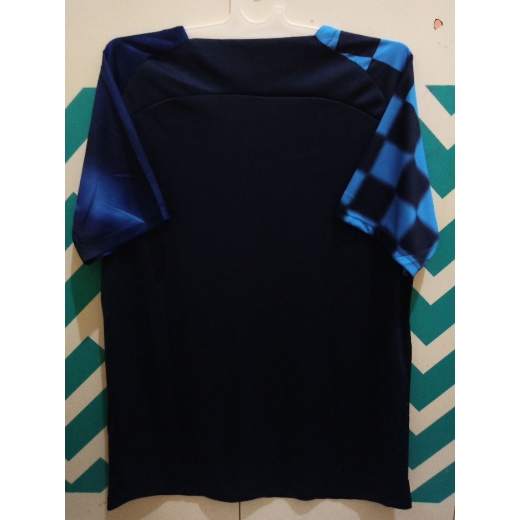 jersey baju bola sport casual croatia away