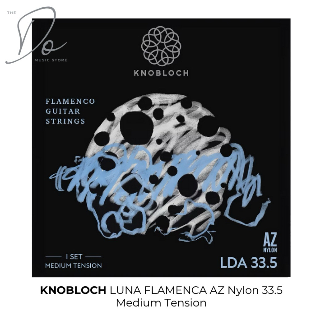 Knobloch Luna Flamenca AZ Double Silver MT LDA33.5 Senar Gitar Klasik Flamenco Original