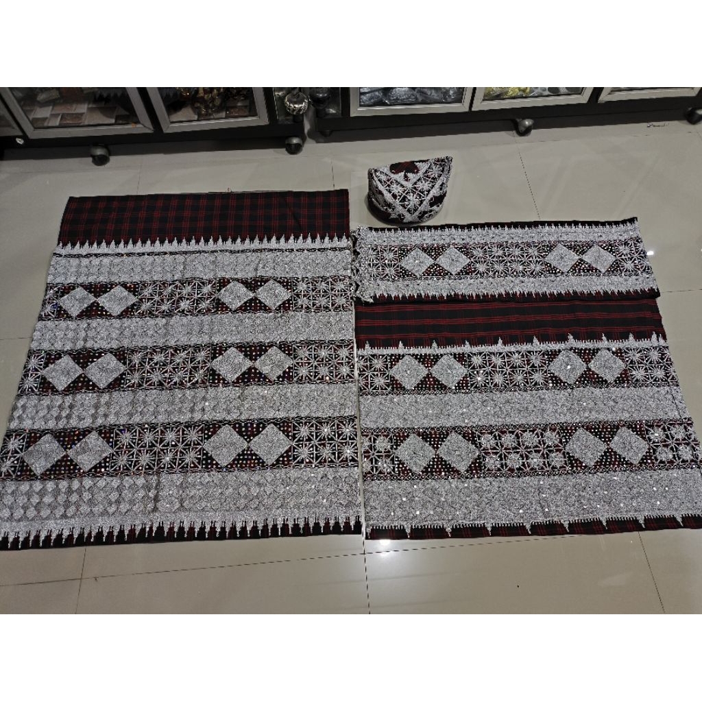 tapis lampung mama papa antik matakibau silver