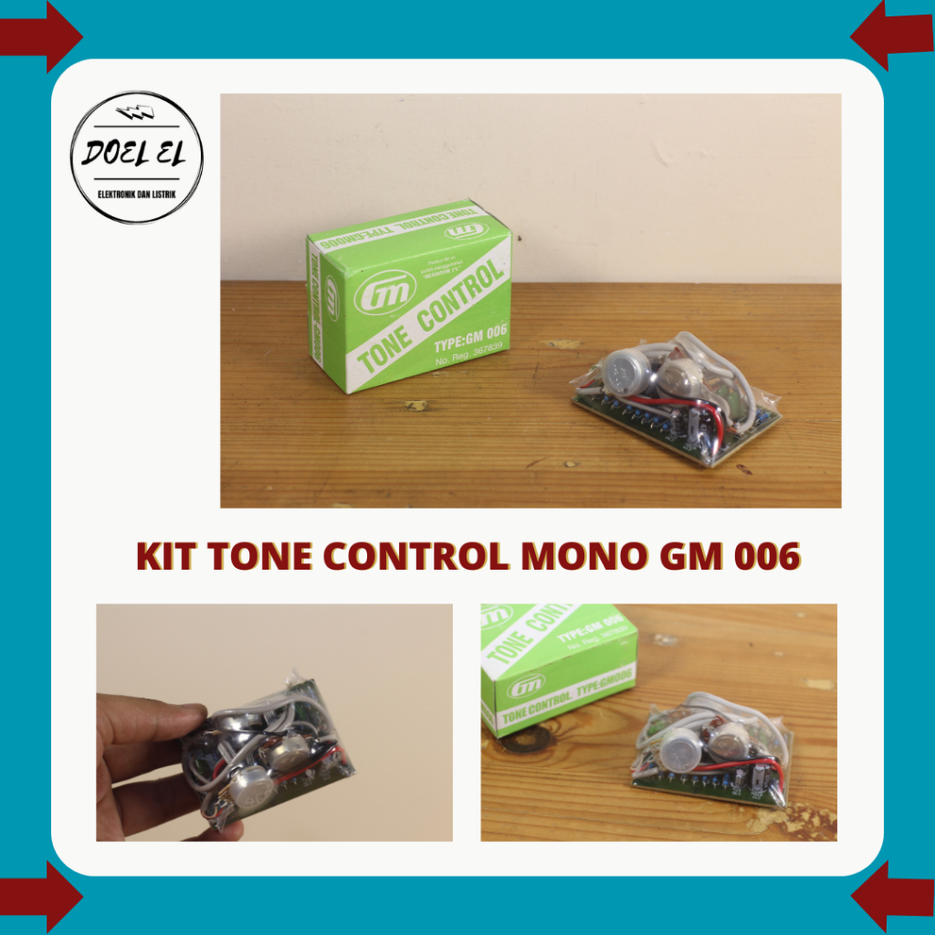 TONE CONTROL MONO TYPE GM 006 | KIT TONE CONTROL MONO