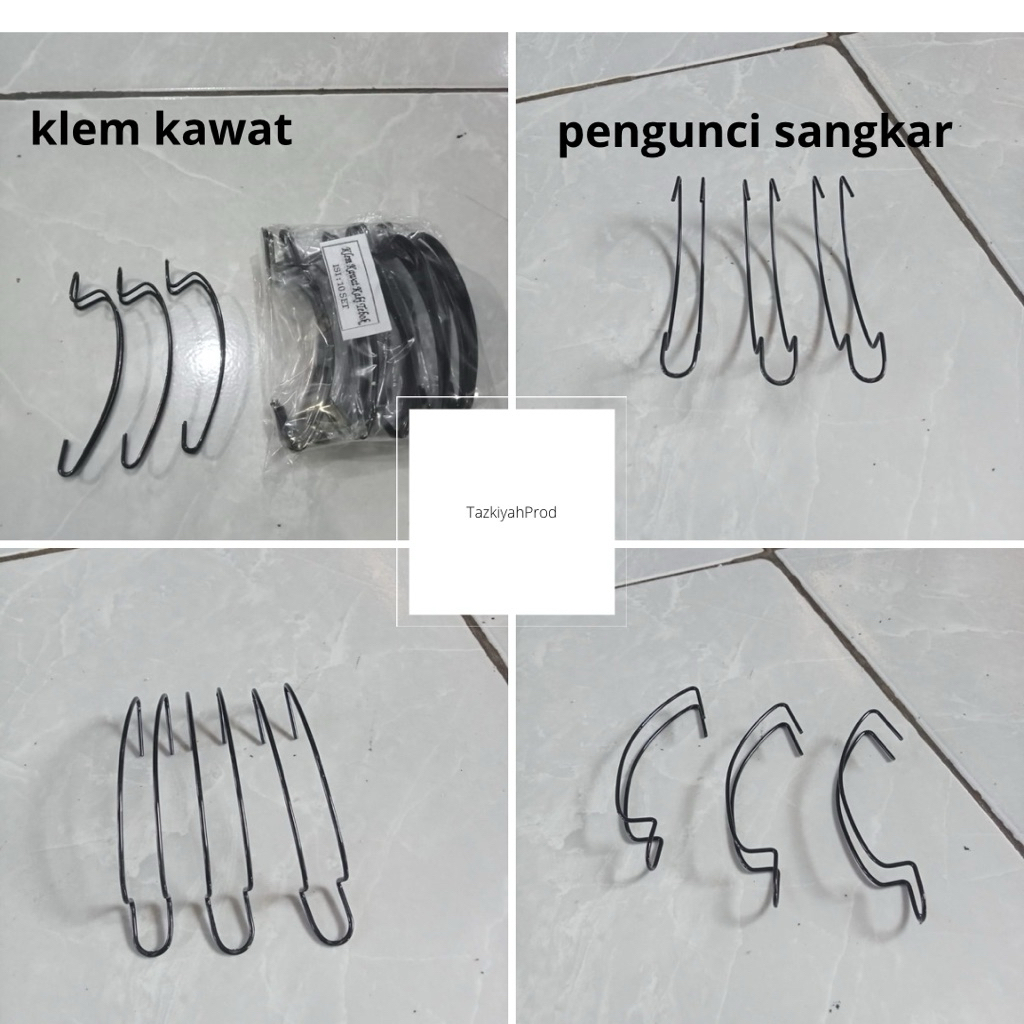 KLEM KAWAT/PENGUNCI SANGKAR BURUNG/TEBOK SANGKAR BURUNG