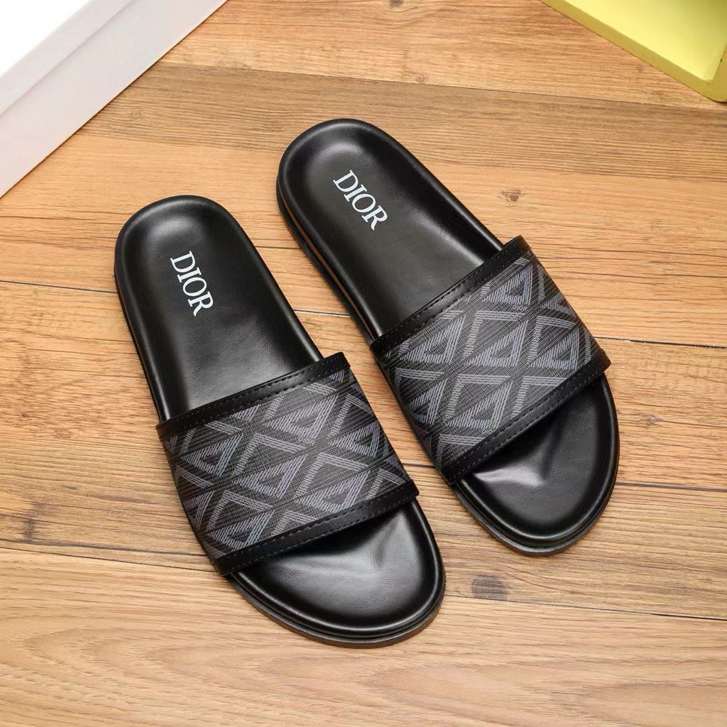 sandal pria kulit hitam keren,sandal selop cowok import terlaris D1052-3