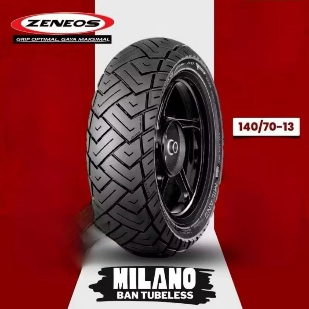 BAN ZENEOS MILANO 140/70-R13 TUBLESS