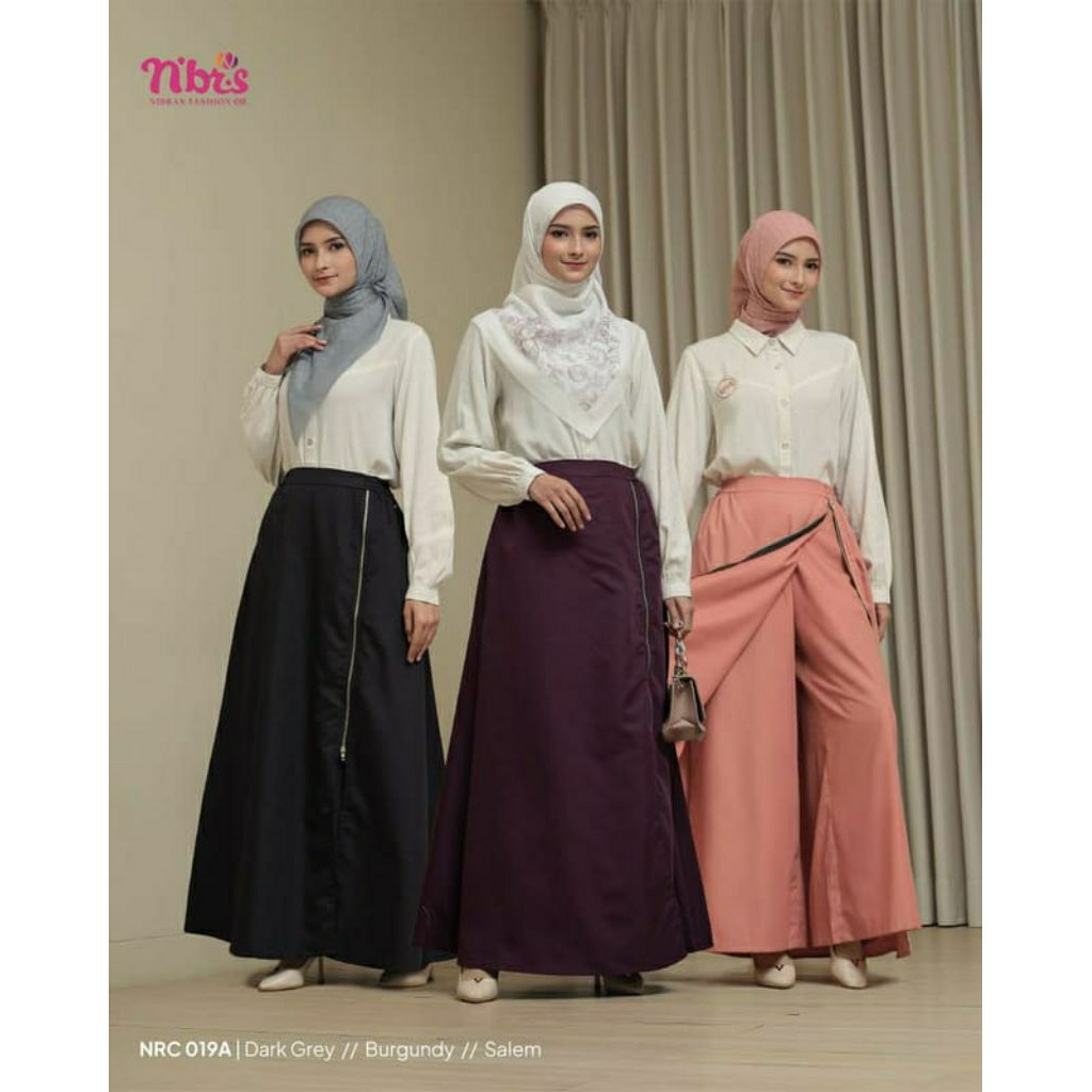 NRC 019 A NIBRAS/ ROK CELANA NIBRAS/ ROK MIX CELANA/ FASHION MUSLIM/ NIBRAS FASHION/ ROK REMAJA DEWA