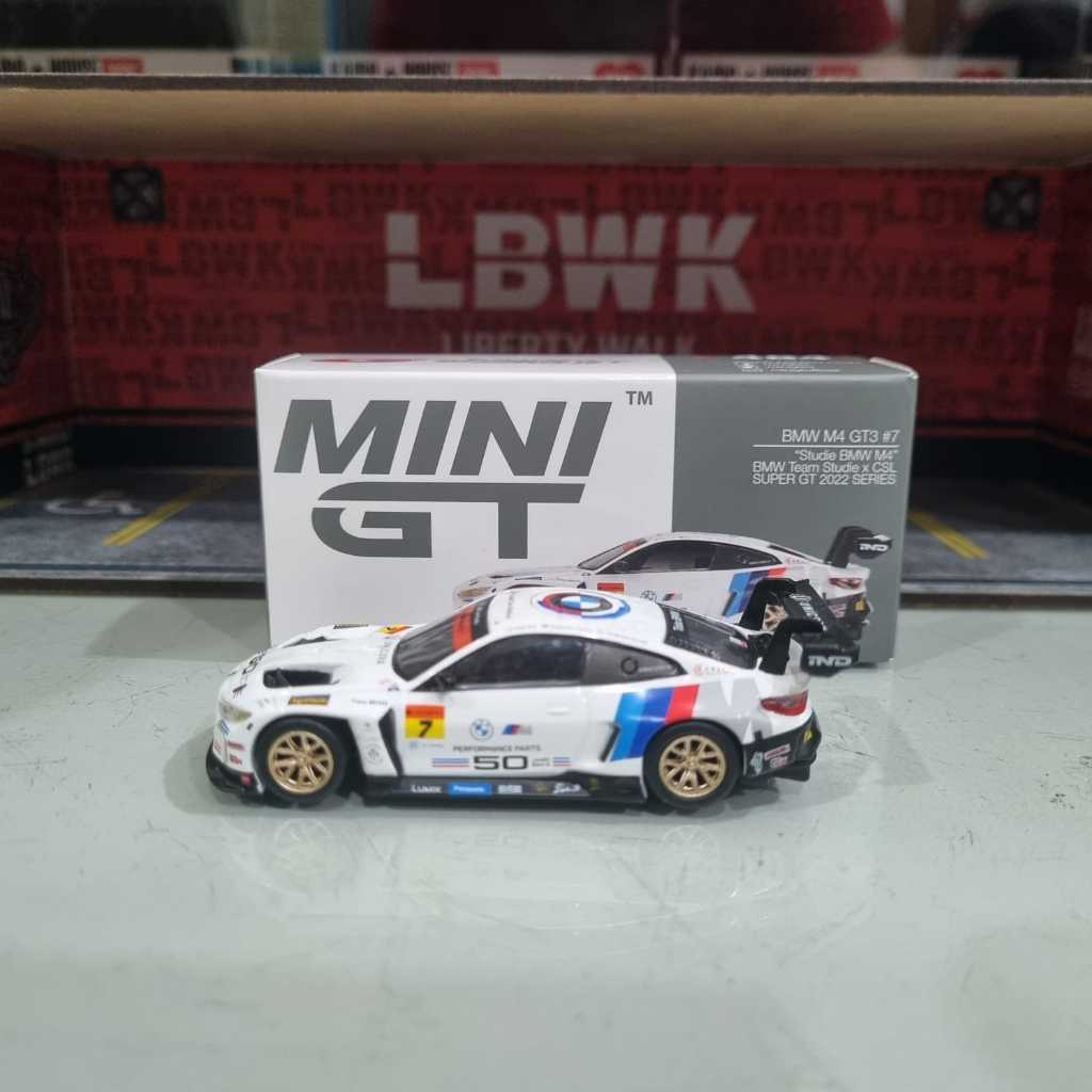 Mini GT 484 BMW M4 GT3 #7 "Studie BMW M4" BMW Team Studie x CSL Super GT 2022 Series