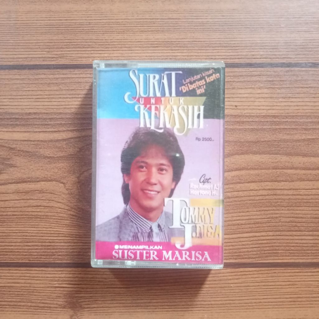 Kaset TOMMY J PISA Surat Untuk Kekasih