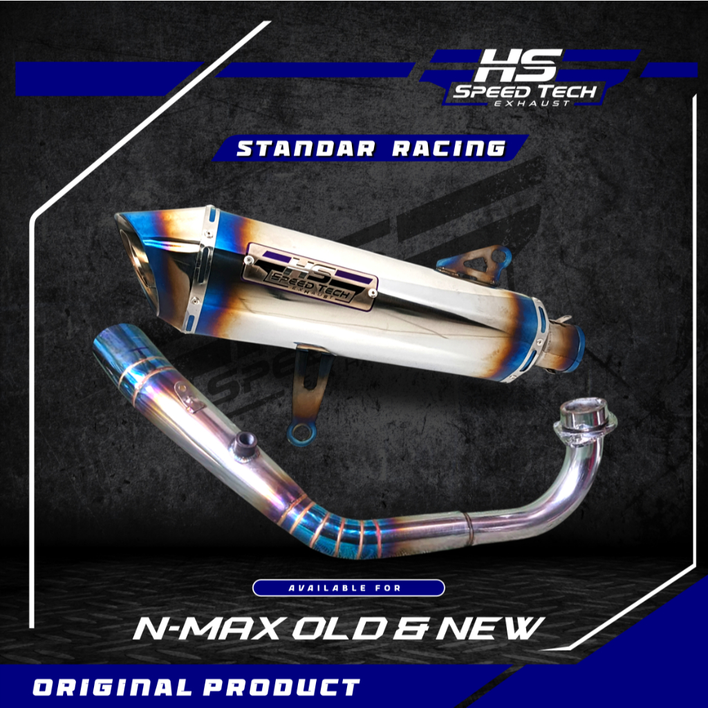 Knalpot Standar Racing Touring Xmax