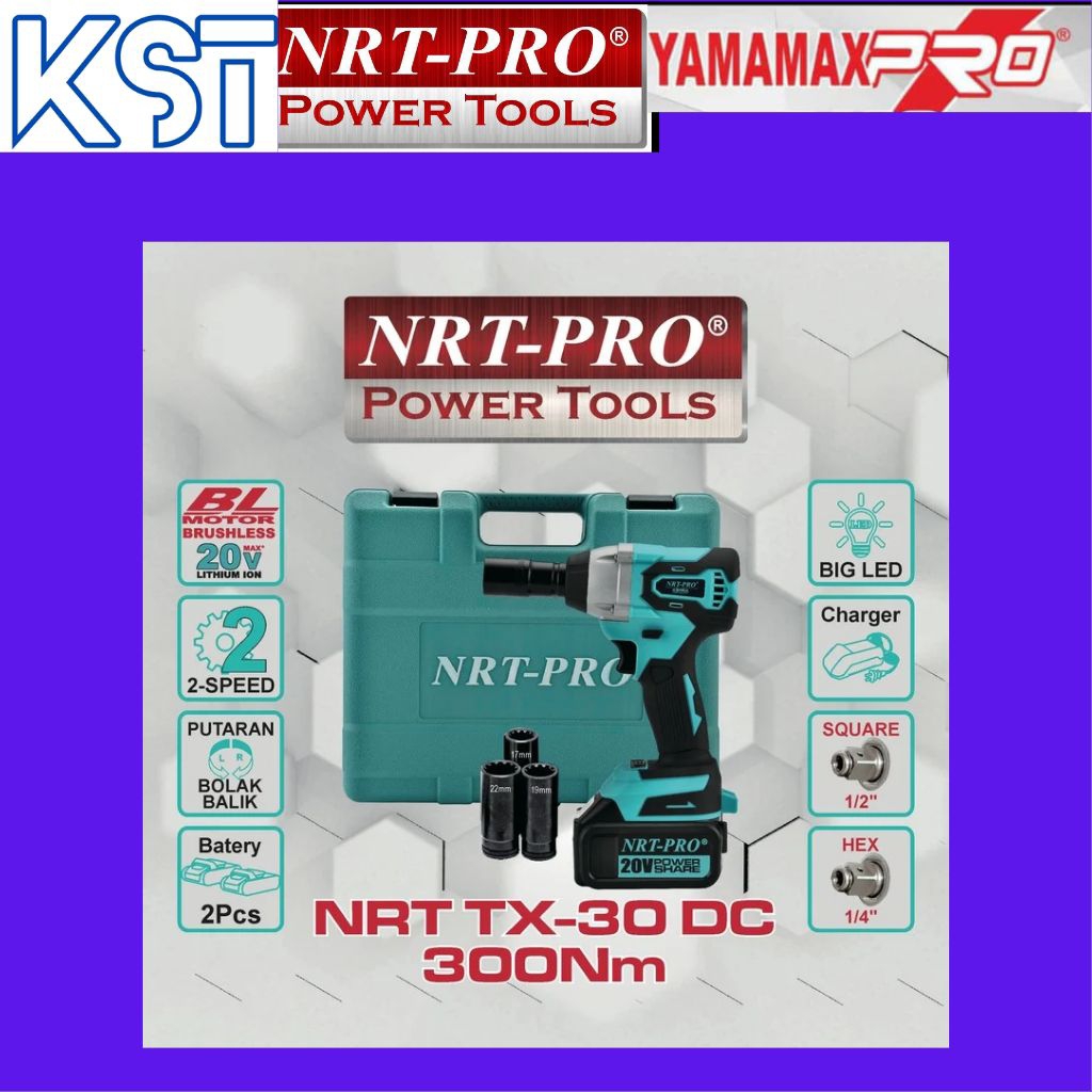 CORDLESS  IMPACT WRENCH NRT PRO TX 30 NRT PRO