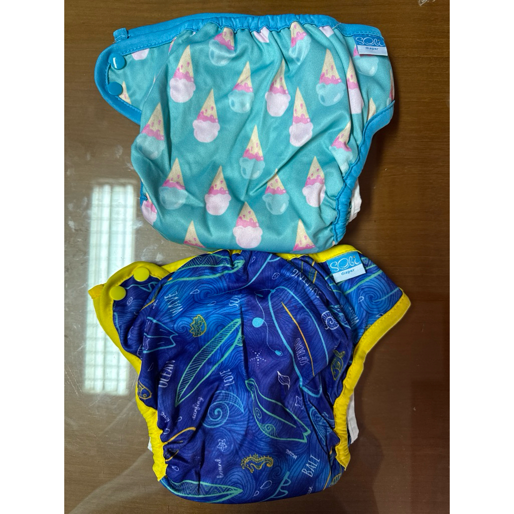 PRELOVED Clodi Sobi Overnight sampai dengan BB 15kg | Popok Bayi Kain Anti Air Waterproof