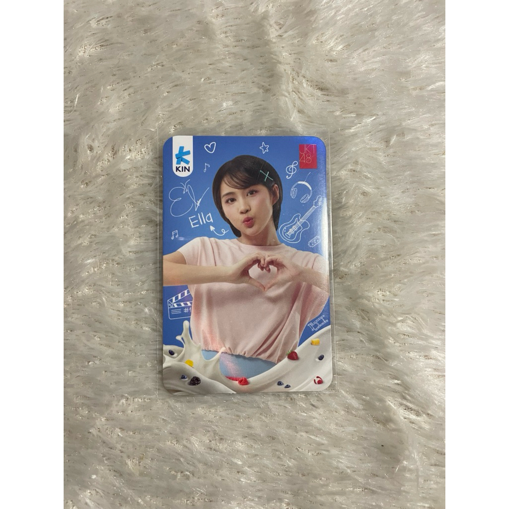 [READY] PHOTOCARD OFFICIAL ELLA JKT48 x KIN YOGURT