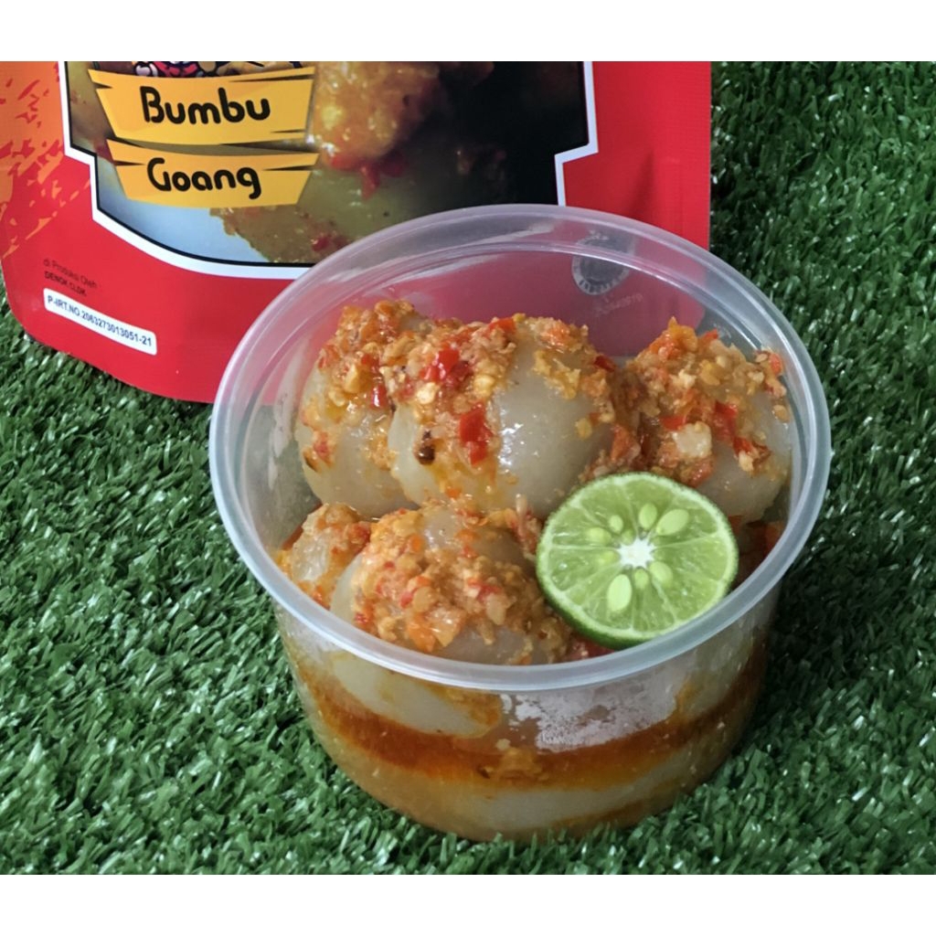 Cilok Denok kemasan sedang bumbu goang pedas by Dadoinfood
