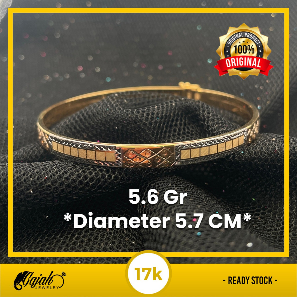 Gelang Emas 17K - Toko Emas Gajah - 5.6 Gram 8108