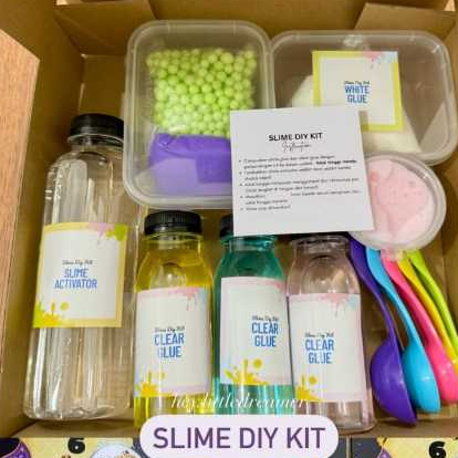 Souvenir Ulang Tahun Anak - Mainan Slime Kit